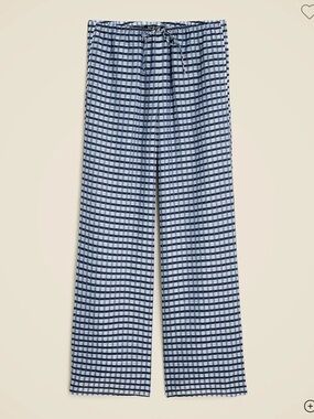 J. Crew Gingham Beach Pant